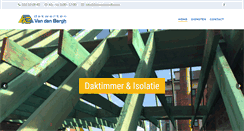 Desktop Screenshot of dakwerkenvdb.com